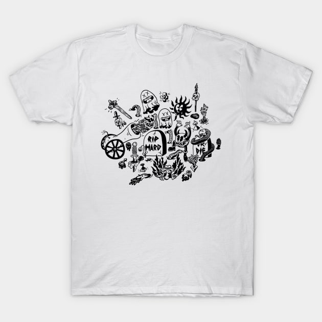 Cannon Blast T-Shirt by Brian_John_Park